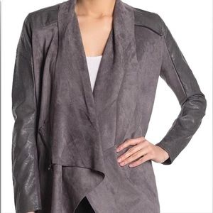 BLANK NYC worn once: pleather suede jacket